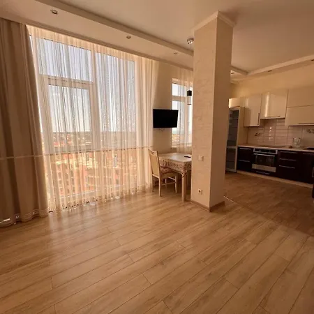 апартаменты-студия с видом на море жк Kadorr 10 жемчужина Appartement Odessa